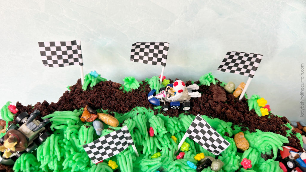 Mario Kart Cupcake Pull-Apart