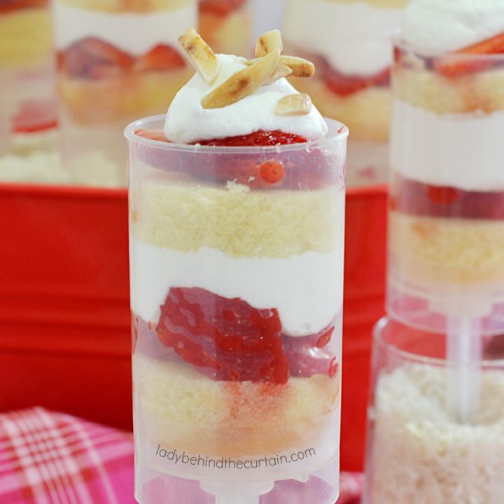 Semi Homemade Mini Strawberry Shortcake