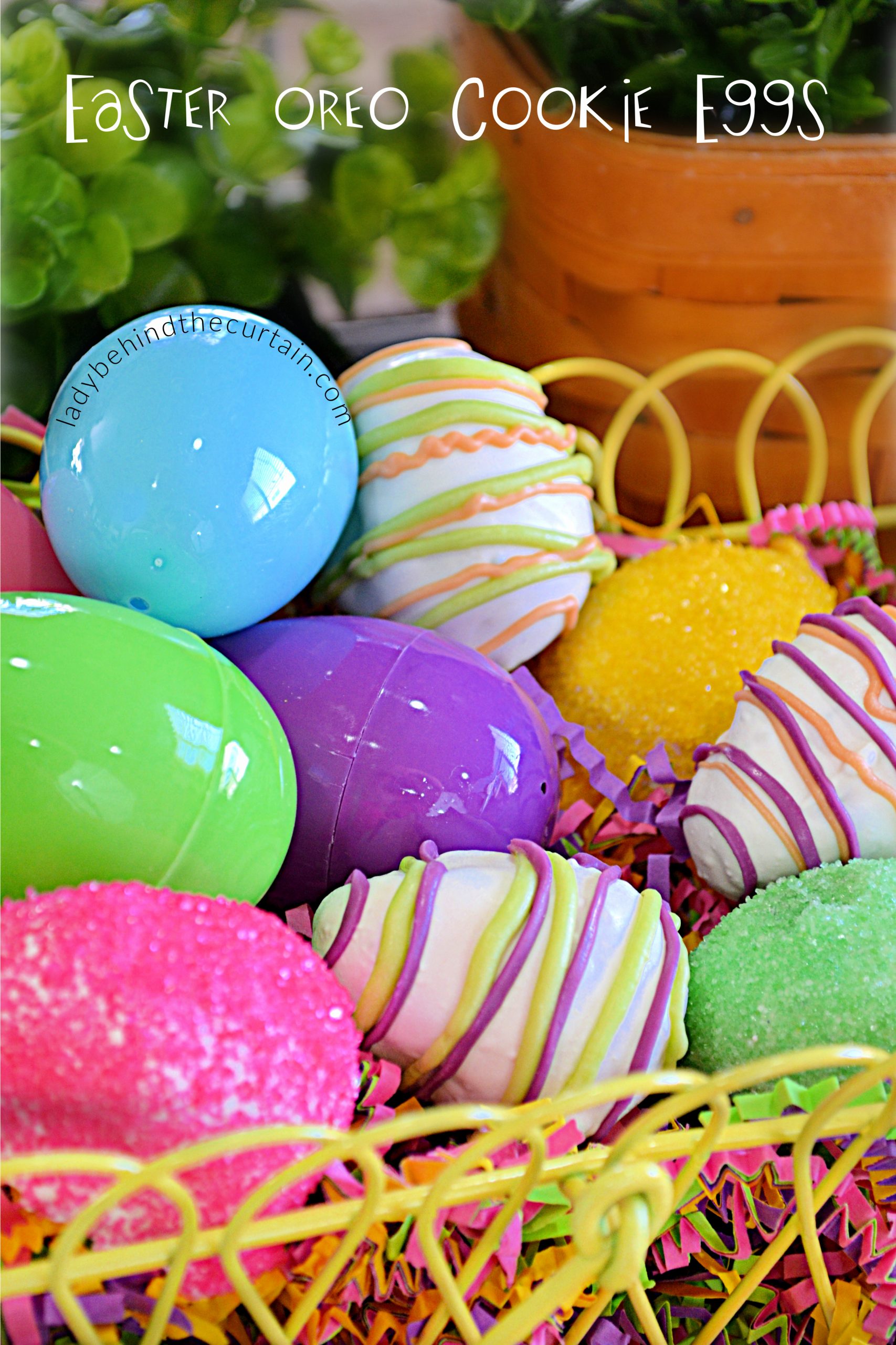 Easter Oreo Cookie Eggs