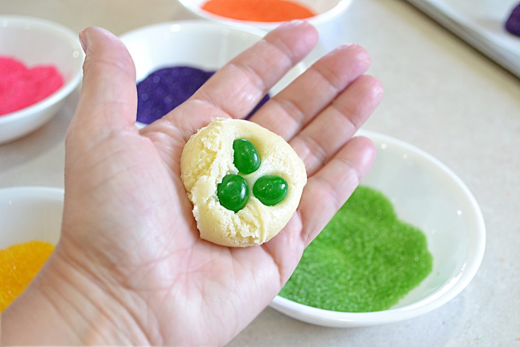 Soft Jelly Bean Sugar Cookies