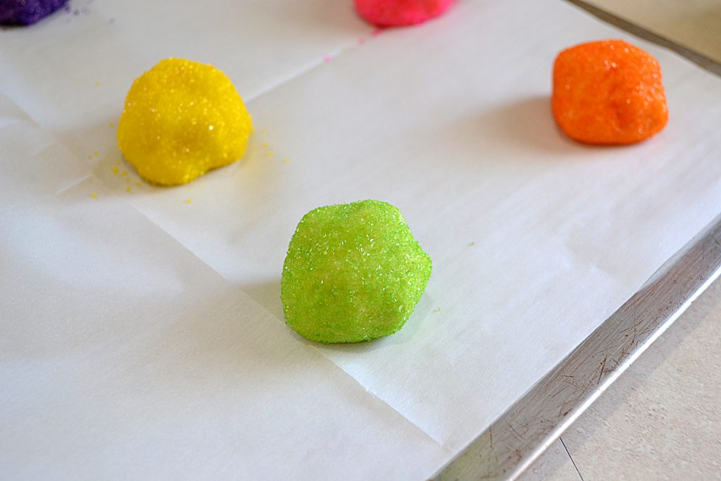 Soft Jelly Bean Sugar Cookies