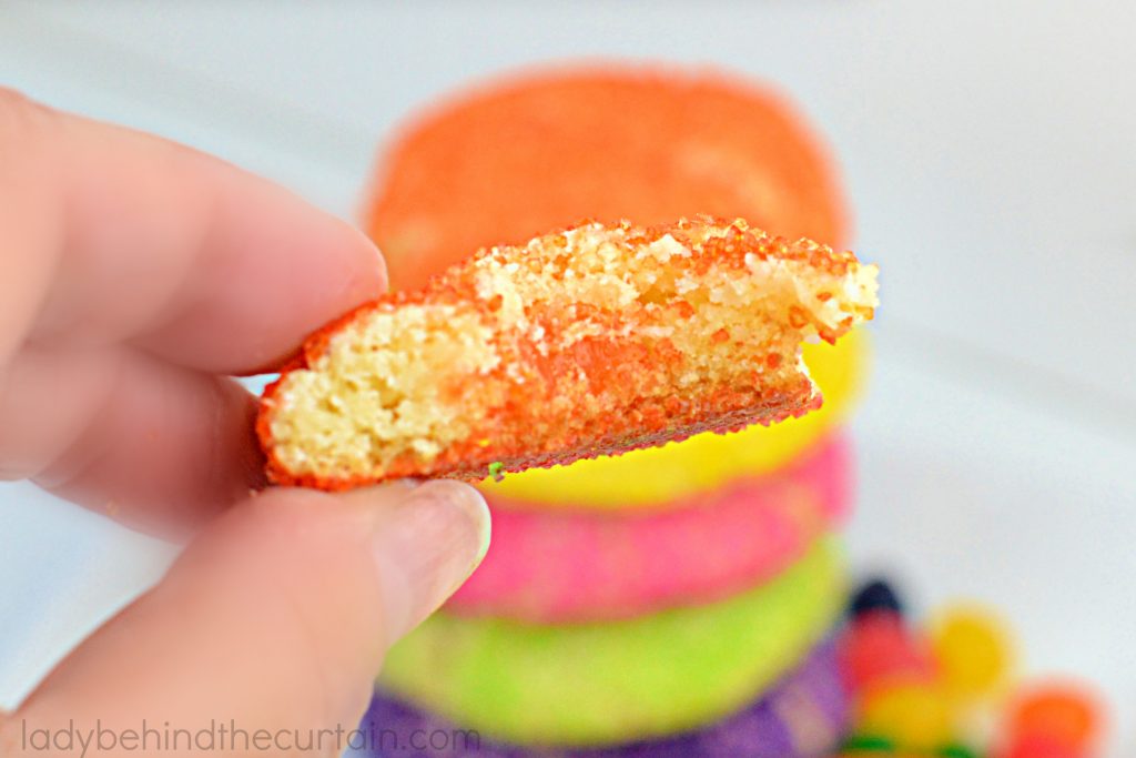 Soft Jelly Bean Sugar Cookies