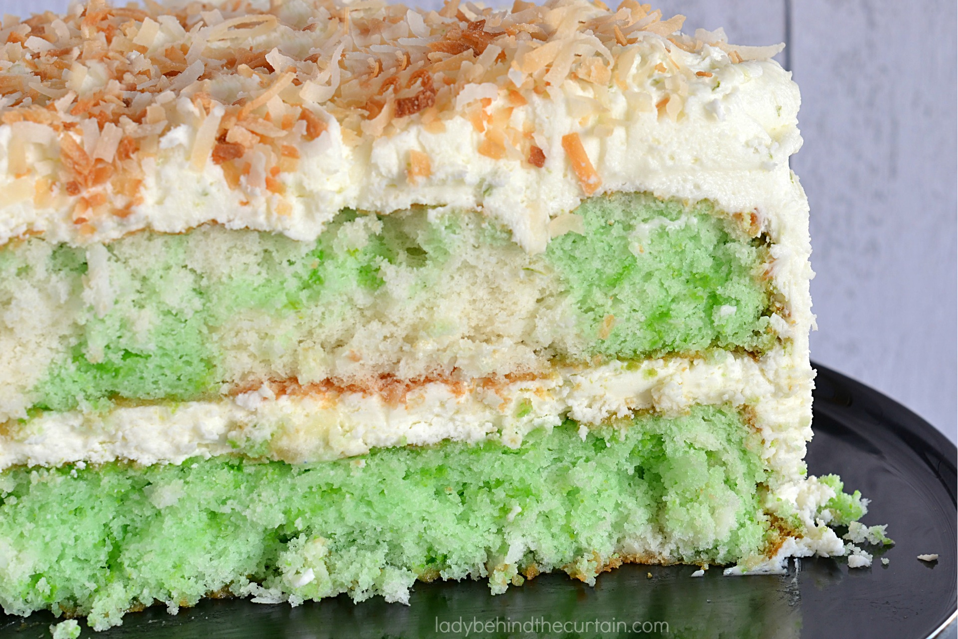 Semi Homemade Coconut Lime Cake