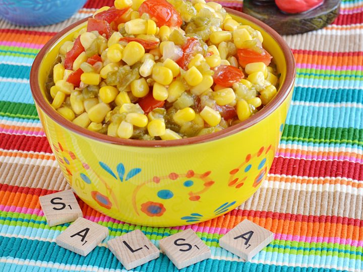 Semi Homemade Corn Salsa