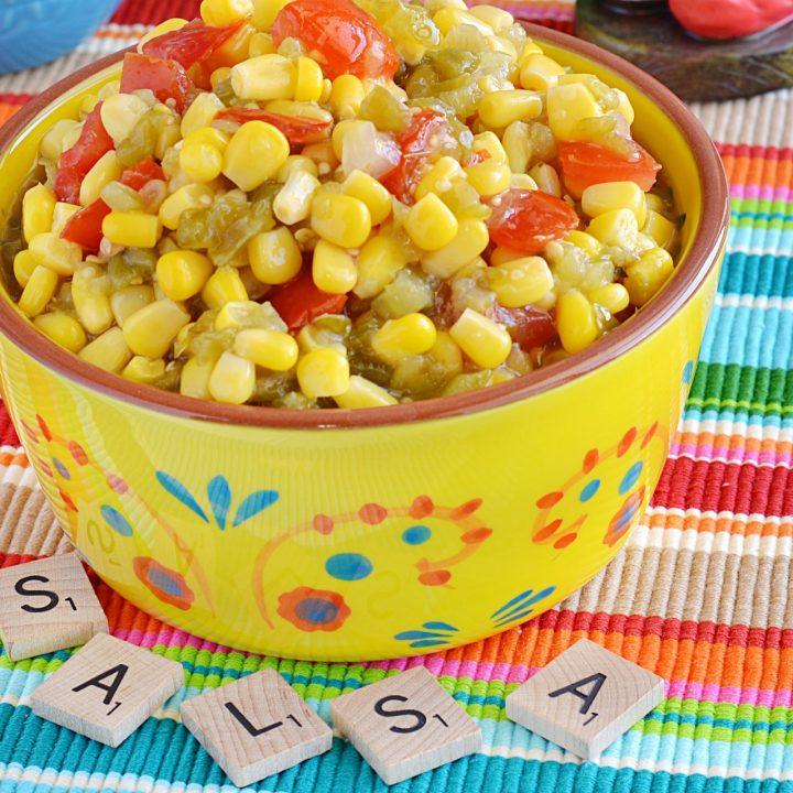 Semi Homemade Corn Salsa