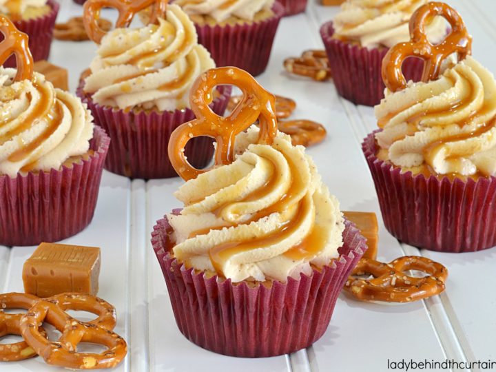 Brown Butter Salted Caramel Cupcakes