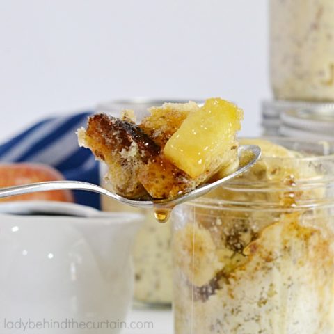 Busy Weekday Maple Sausage Pancake in a Jar