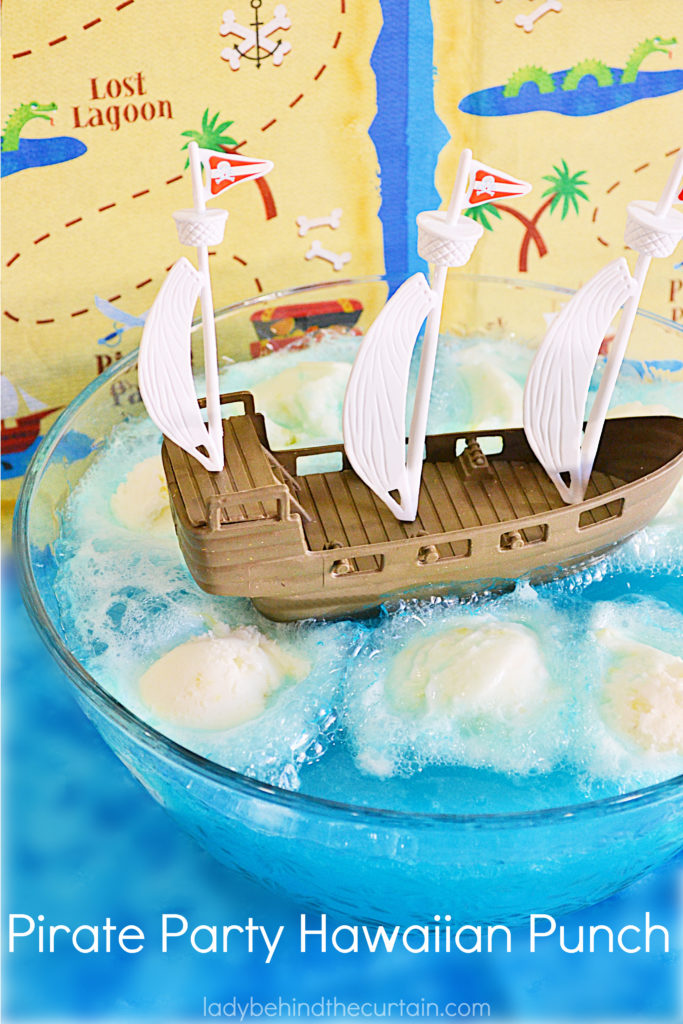 Pirate Party Hawaiian Sherbet Punch