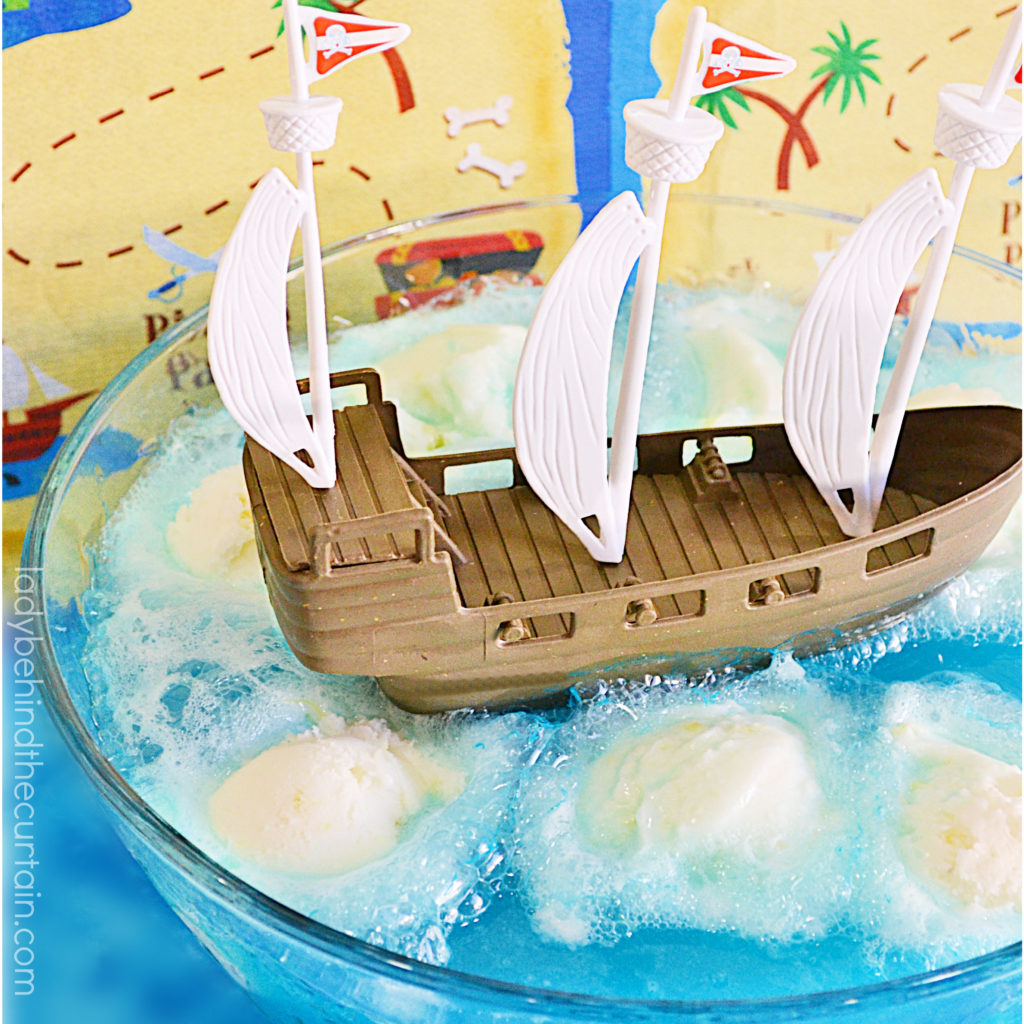 Pirate Party Hawaiian Sherbet Punch