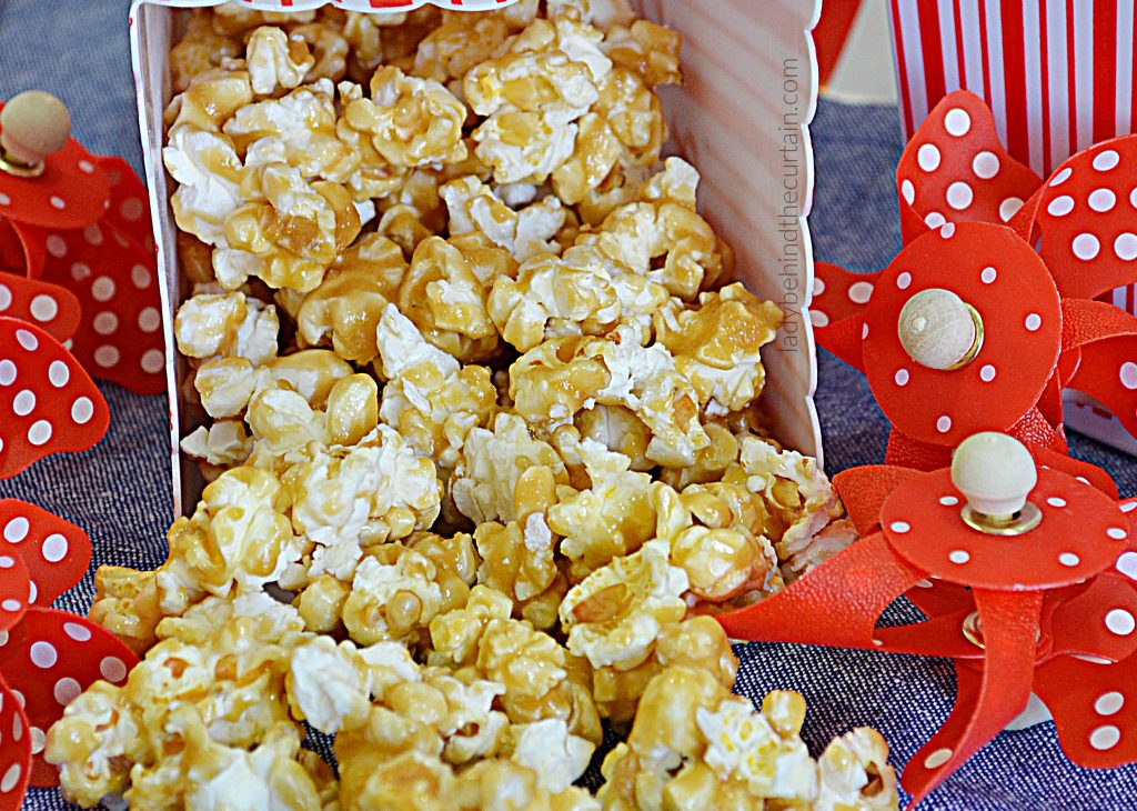 Easy Homemade Caramel Popcorn
