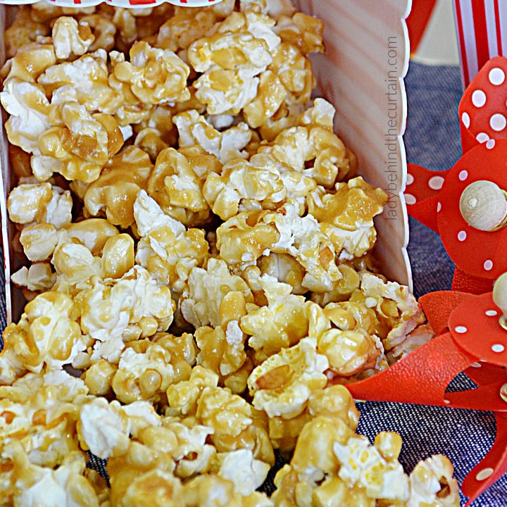 Easy Homemade Caramel Popcorn