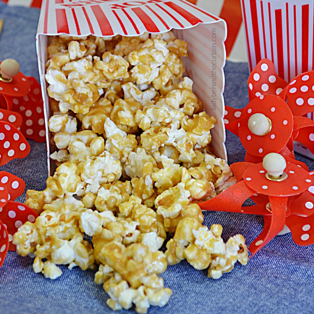 Easy Homemade Caramel Popcorn