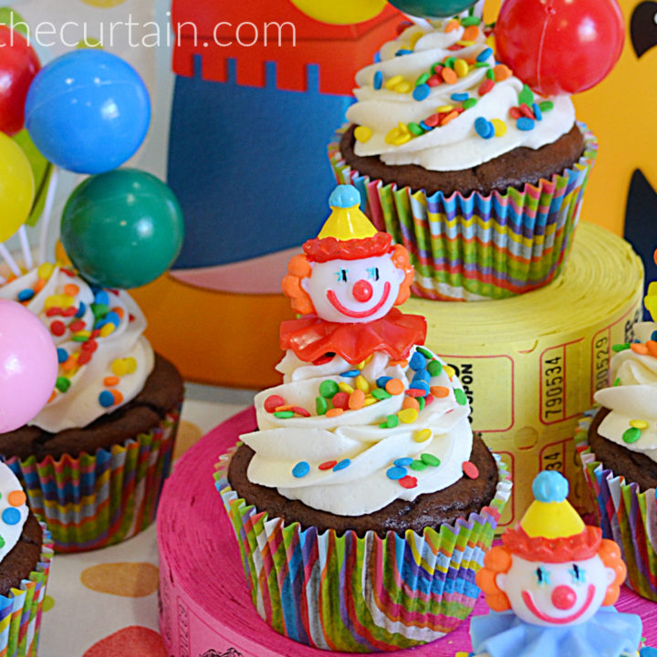 Carnival Soda Can Cupcakes