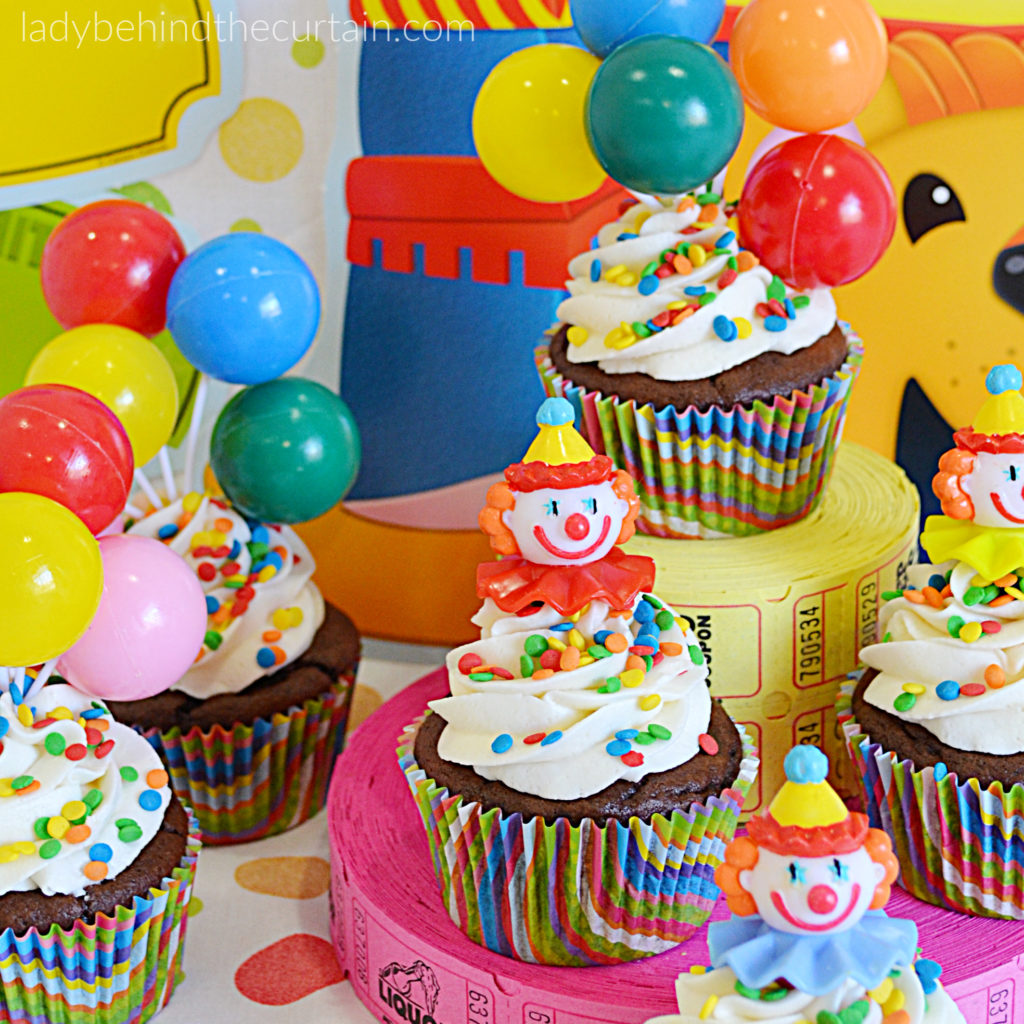 Carnival Soda Can Cupcakes