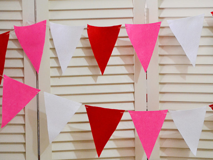 Easy to Make Felt Banner