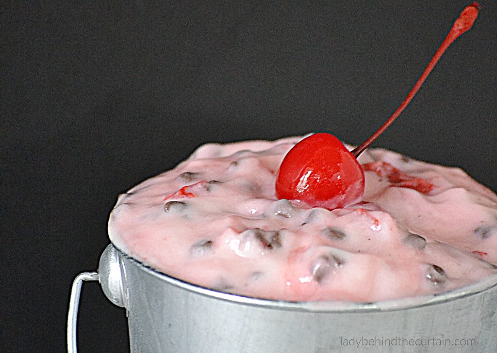 Light Vanilla Cherry Chocolate Frozen Yogurt