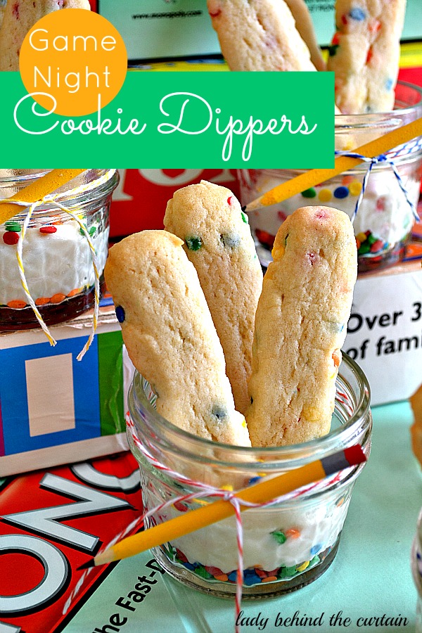 Game Night Cookie Dippers