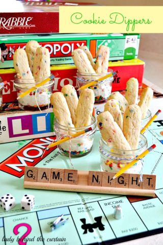 Game Night Cookie Dippers