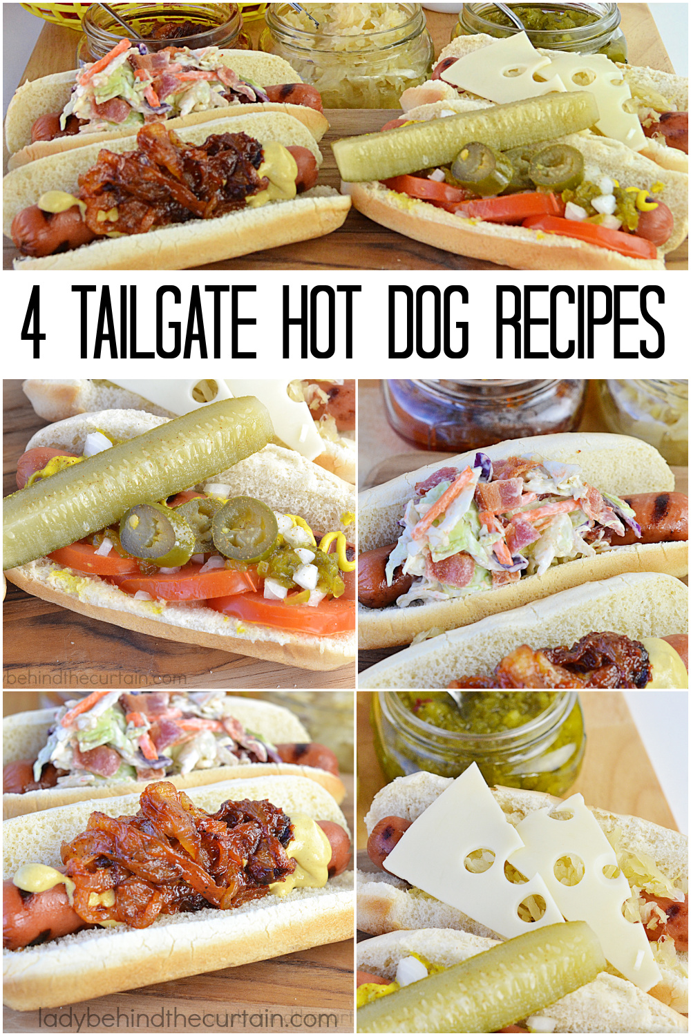 4 Tailgate Hot Dog Recipes