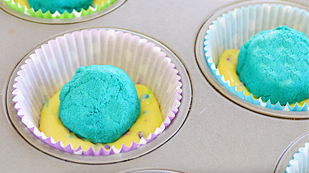 Monsters University Birthday Party Scary Dream Vanilla Cupcakes