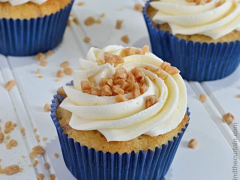 Toasted Butter Pecan Cupcakes