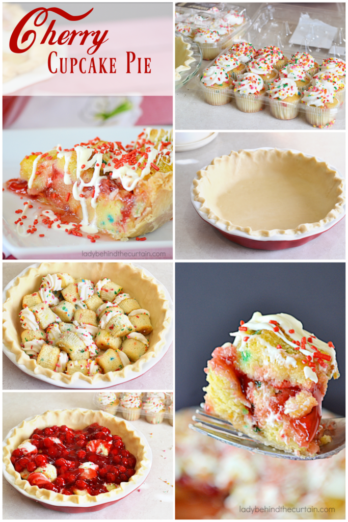 Cherry Cupcake Pie