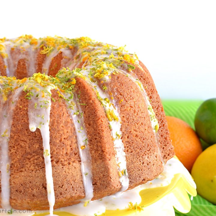 Citrus Vanilla Pound Cake