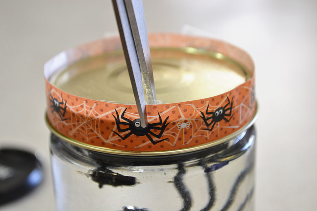 DIY Halloween Party Snow Globes