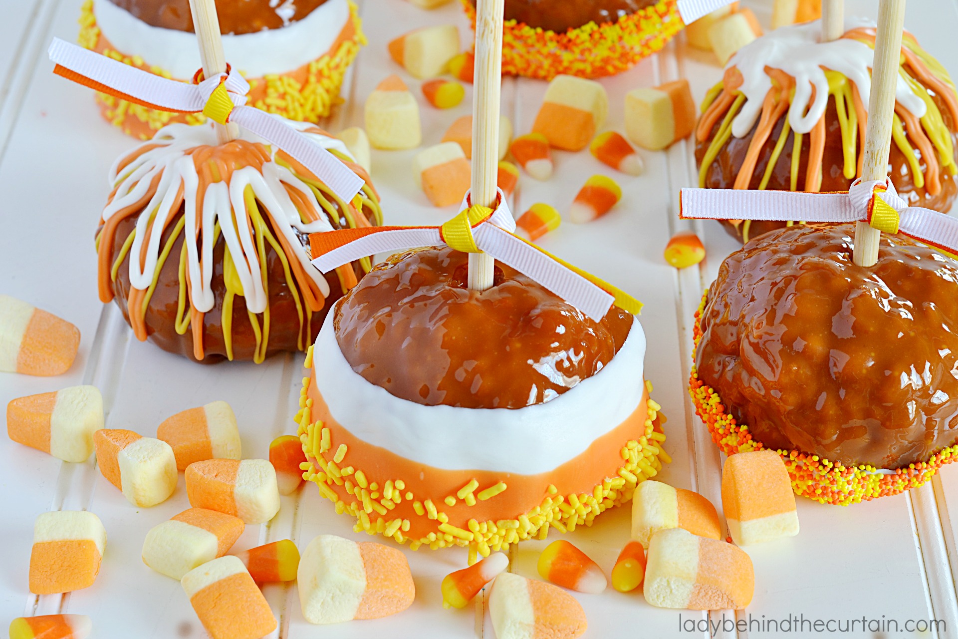 Halloween Costume Caramel Apple Candy Corn Rice Krispie Treats