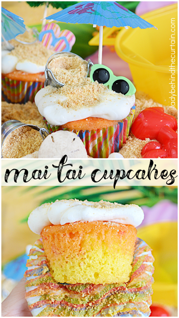 Mai Tai Cupcakes