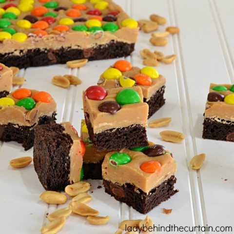 Peanut Butter Brownie Fudge