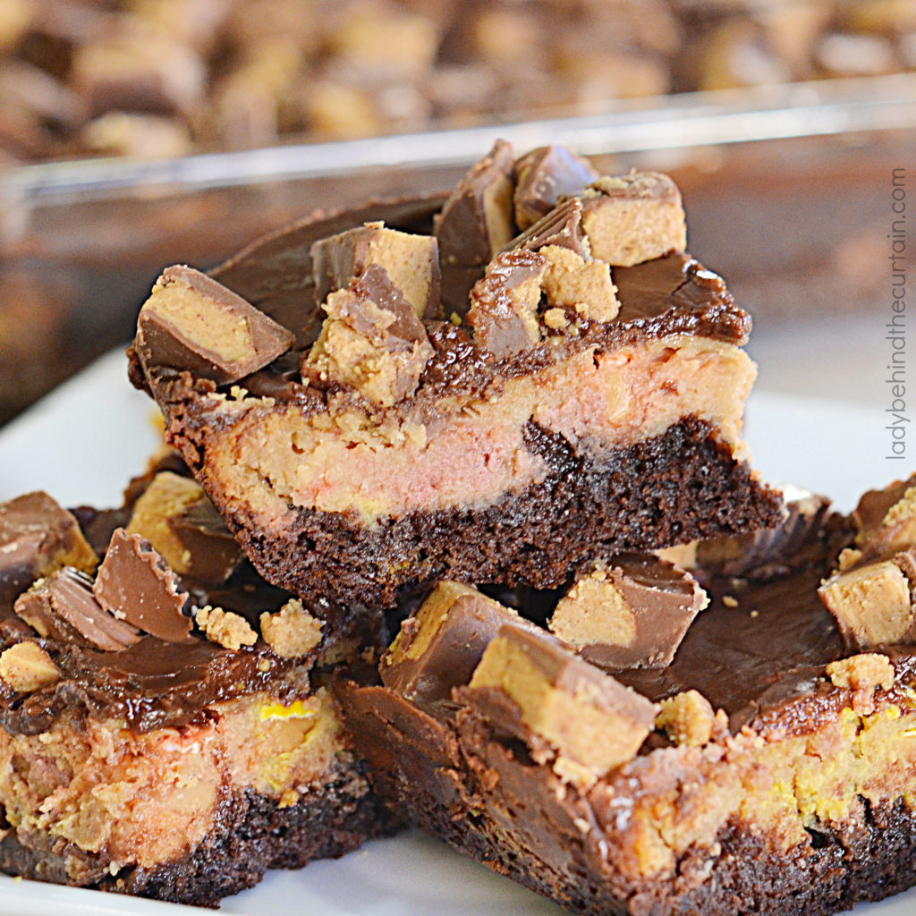 Peanut Butter Cheesecake Brownies