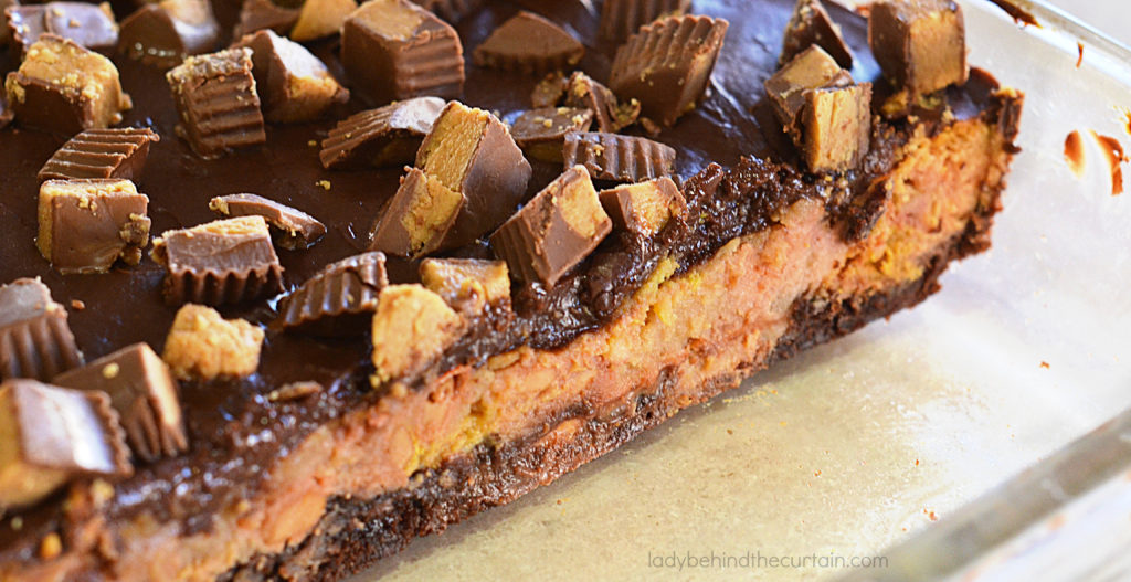 Peanut Butter Cheesecake Brownies