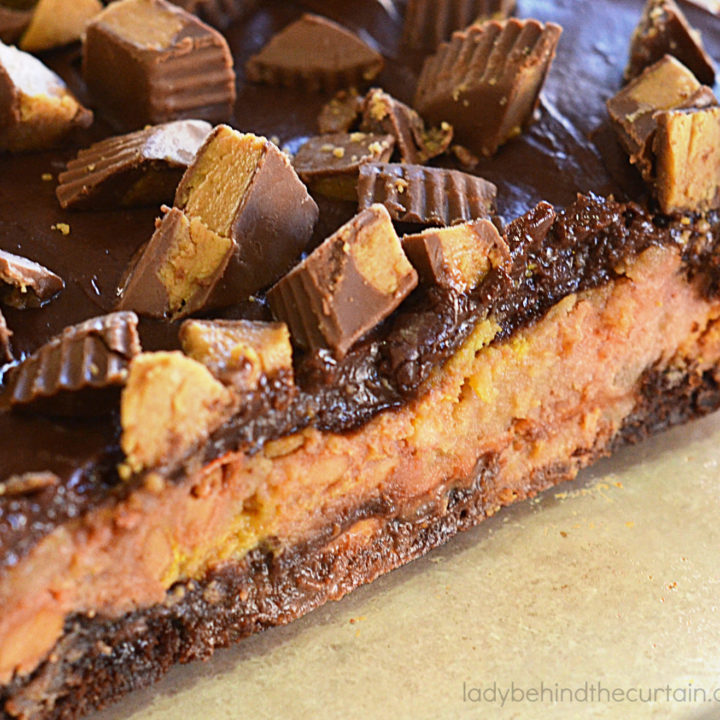 Peanut Butter Cheesecake Brownies