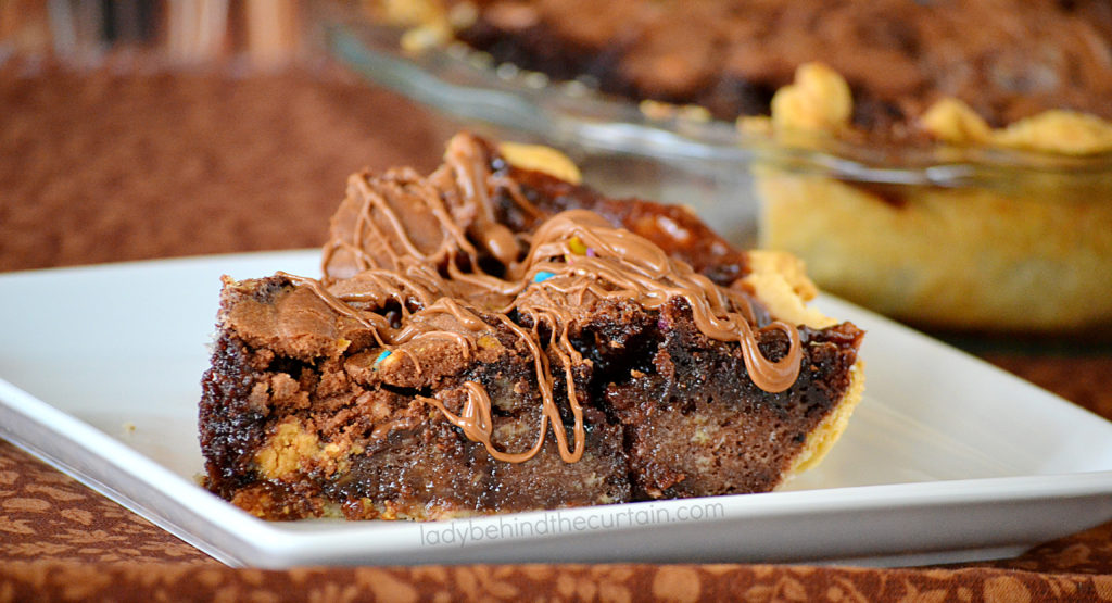 Peanut Butter Chocolate Cupcake Pie