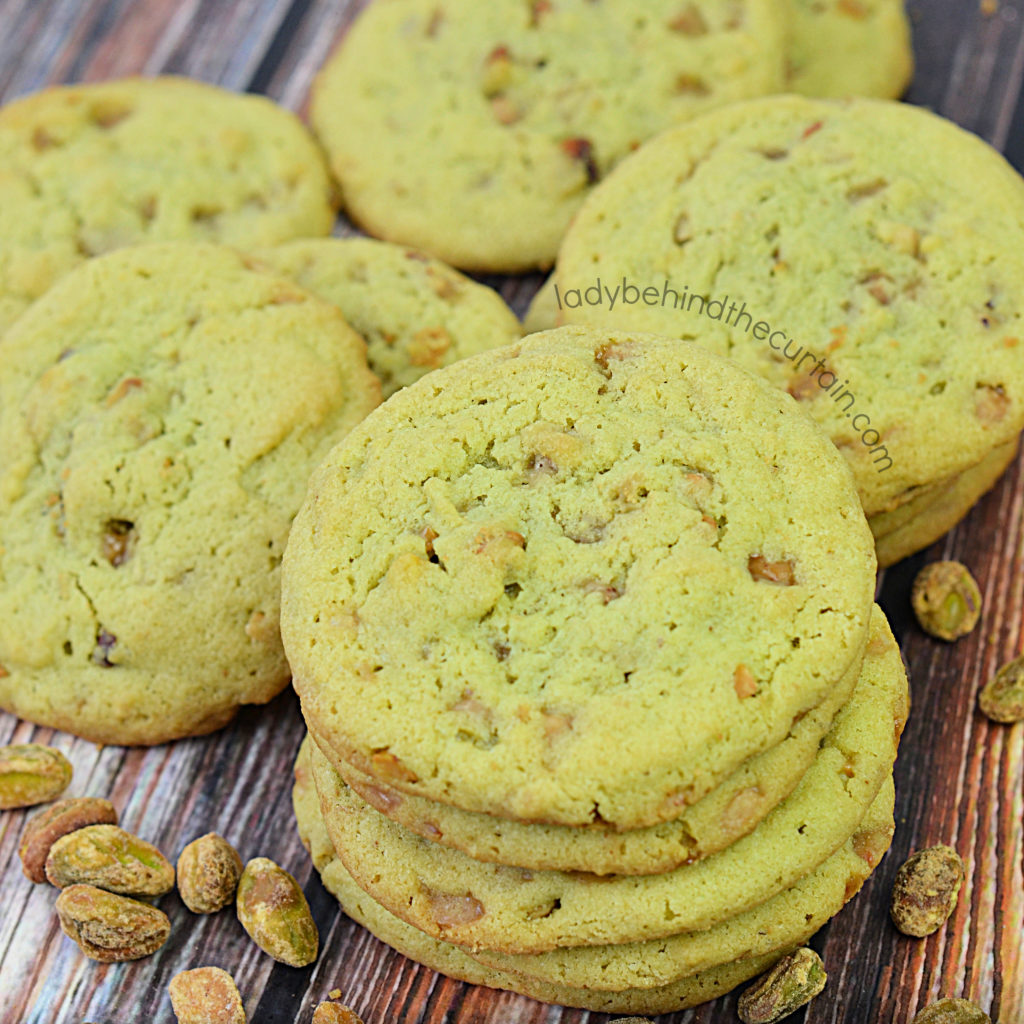 Pistachio Pudding Cookies