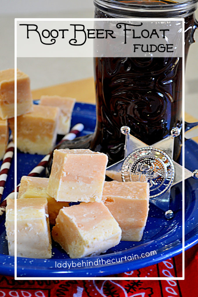 Root Beer Float Fudge