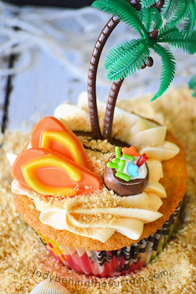 Tropical Mango Cupcakes