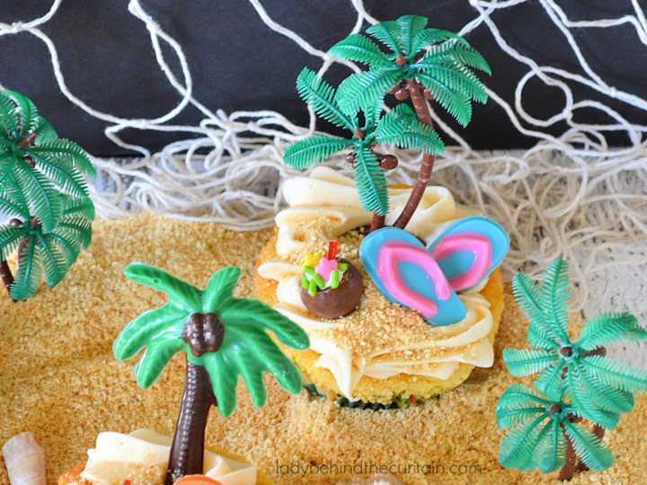 Tropical Mango Cupcakes