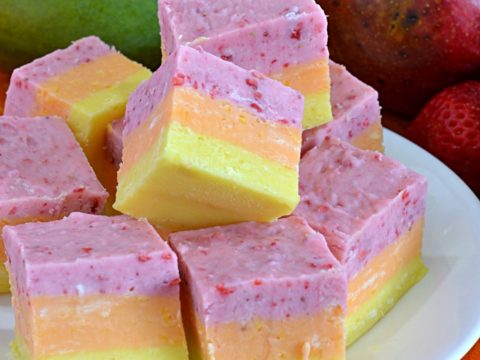 Tropical Sunset Fudge
