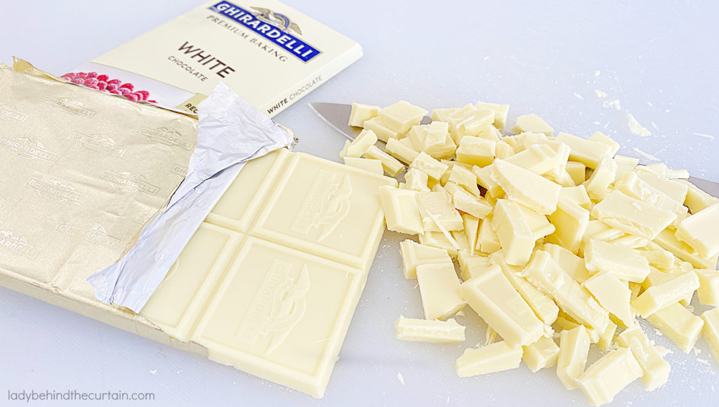 How to Make White Chocolate Curls