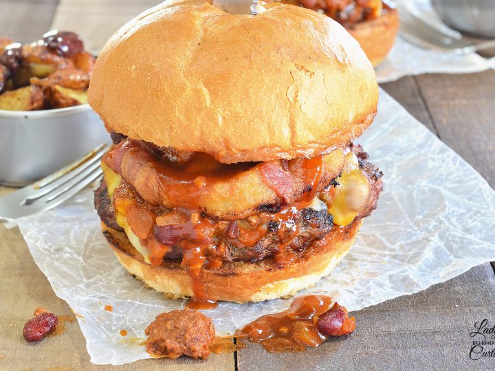 Loaded Chili Cheeseburgers