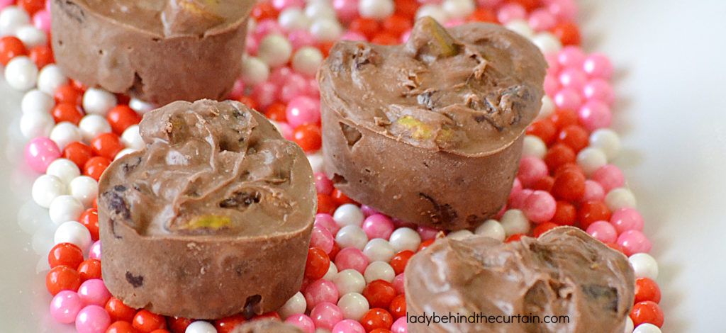 Slow Cooker Pistachio Nut and Sour Cherry Chocolates