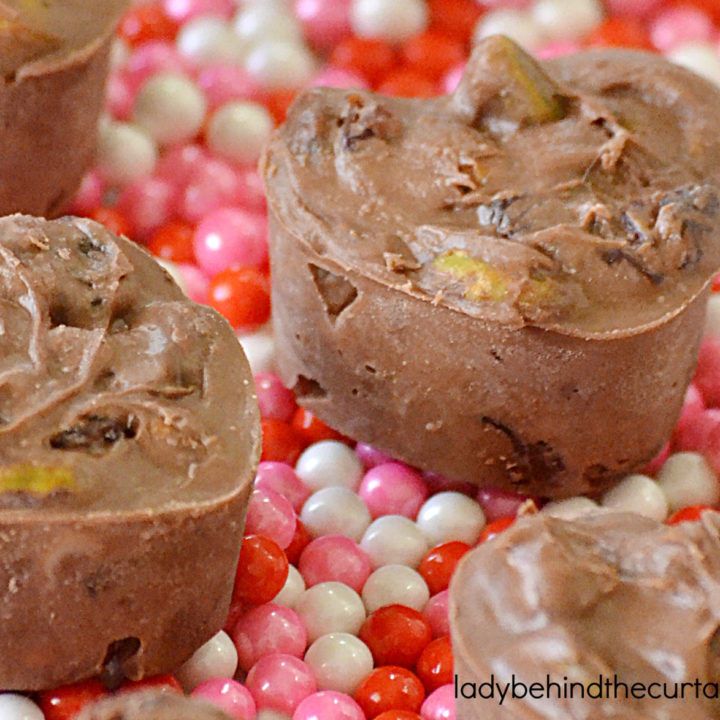 Slow Cooker Pistachio Nut and Sour Cherry Chocolates