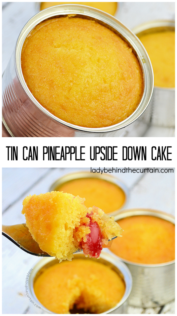 Tin Can Pineapple Upside Down Cake