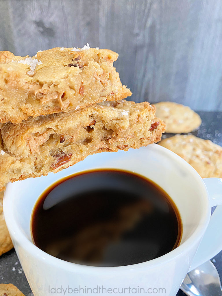 Gourmet Thick Salted Caramel Cookies