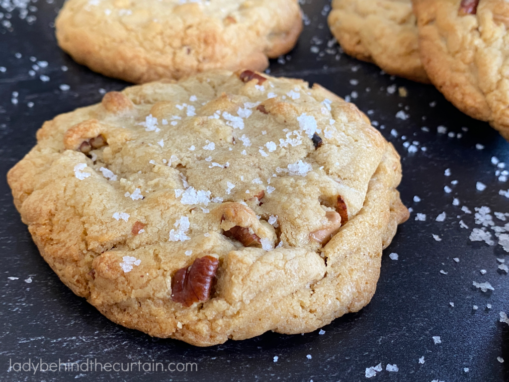 Gourmet Thick Salted Caramel Cookies