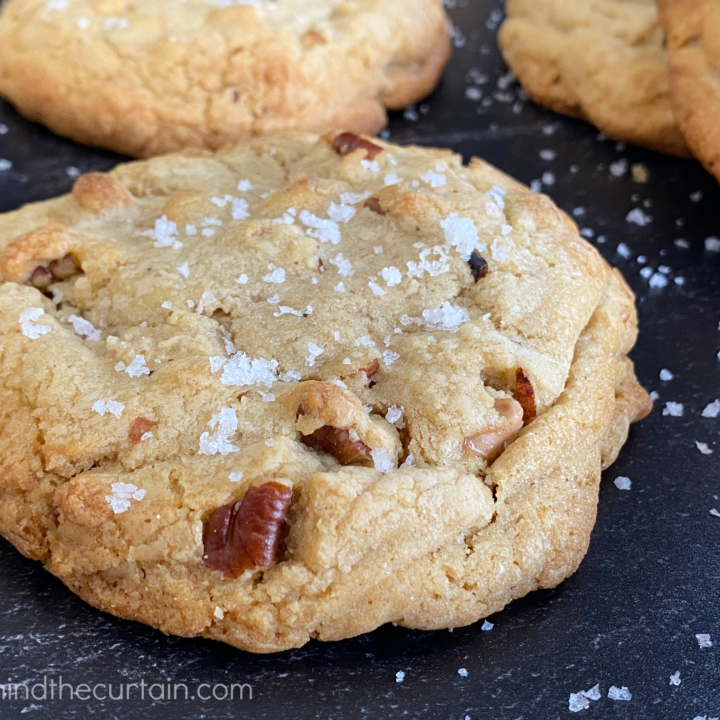 Gourmet Thick Salted Caramel Cookies