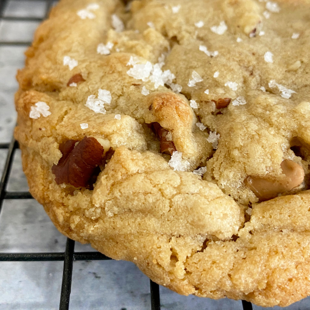 Gourmet Thick Salted Caramel Cookies