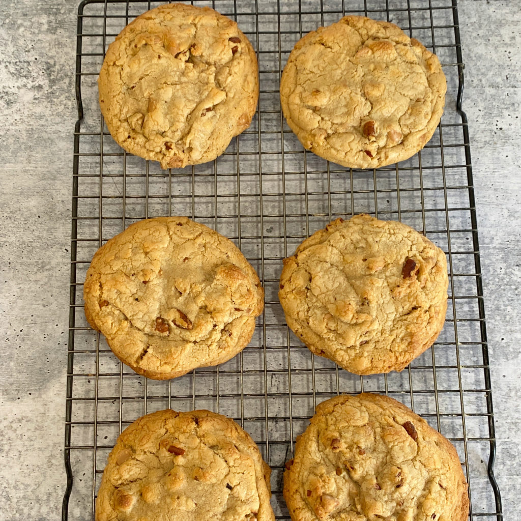 Gourmet Thick Salted Caramel Cookies